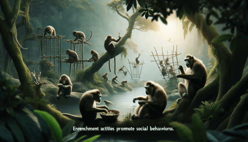 Enrichment Activities To Encourage Natural Social Behaviors In Primates